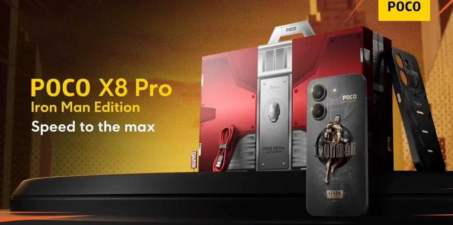 Poco X8 Pro Iron Man