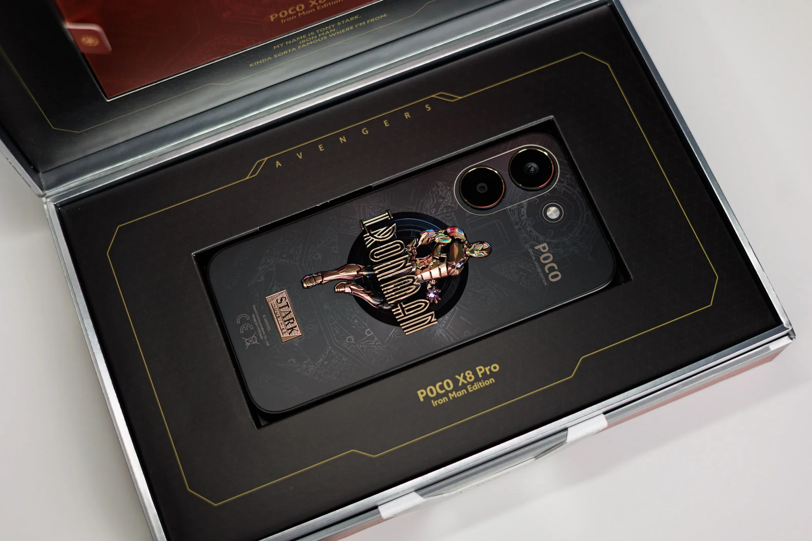 Poco X8 Pro Iron Man